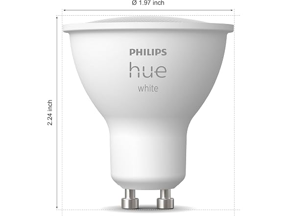 Philips Hue PHI-HUE-BT-WT-GU10-V4-450LM-2P