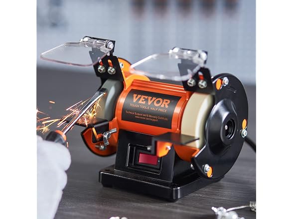VEVOR Jewelry Polisher, Bench Grinder