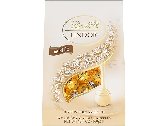 Lindt Lindor White Choc Truffles 12.7oz