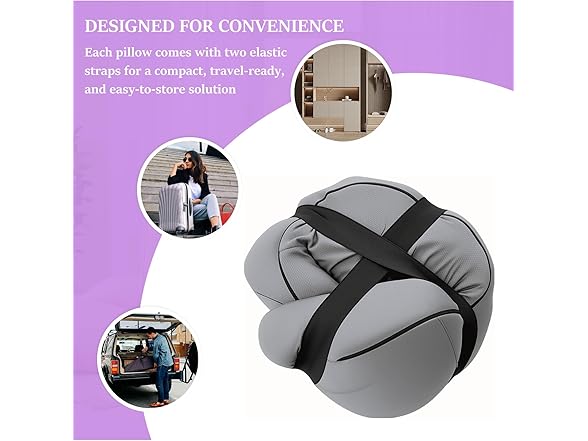 Ergonomic Lap Desk Pillow with Cooling Memory Foam