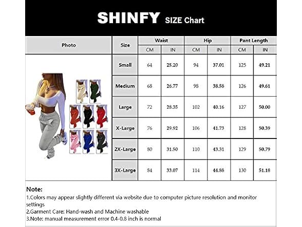 Shinfy Women (S) Stacked Fleece Sweatpants Joggers