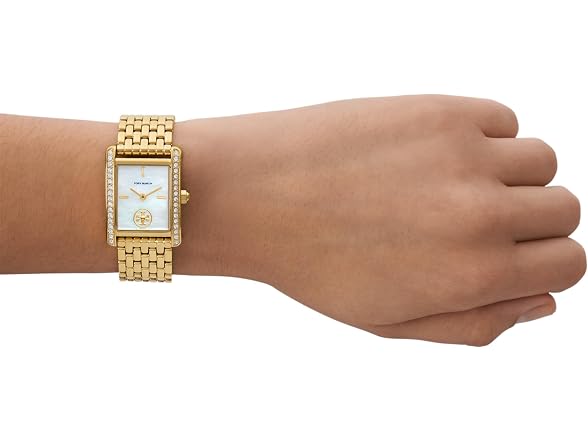 Tory Burch Women's The Eleanor Gold-Tone Watch