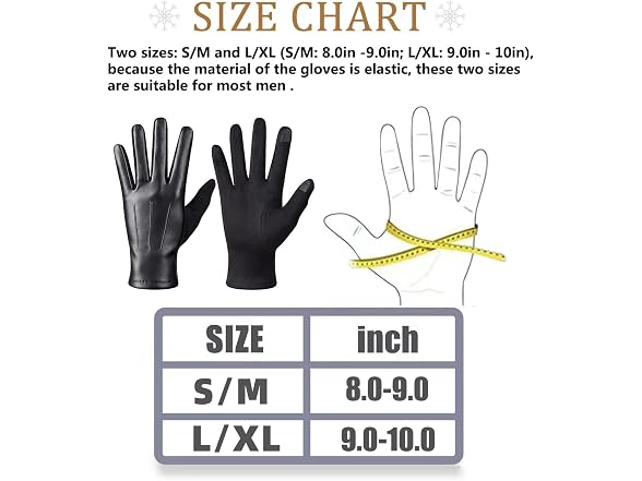 Kebesu Winter Fashion Leather Gloves