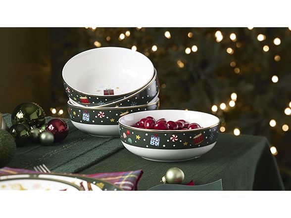 Lenox  Nutcracker Ballet All Purpose Bowls, Service For 4