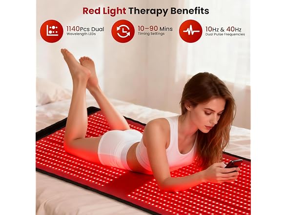 Red-Light Therapy Mat for Full Body