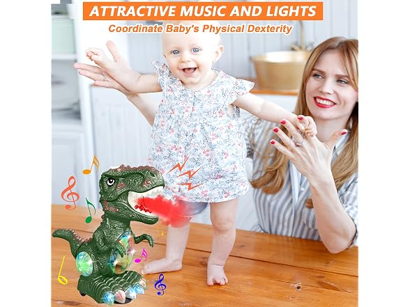 GDBAQAN Moving Dinosaur Toy