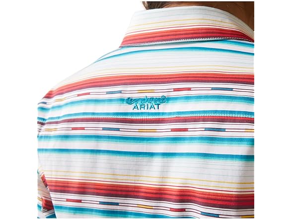 Ariat Womens Wrinkle Resist Team Kirby Stretch Shirt (1X)