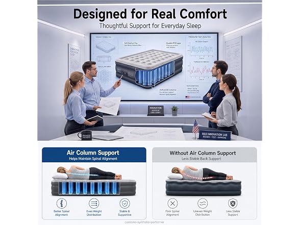 OlarHike Queen Air Mattress 20in 700LBS