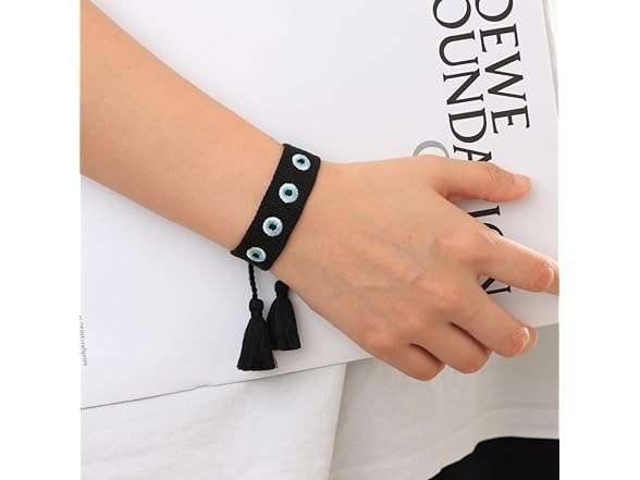 DGRIEKLA Evil Eye Woven Bracelet