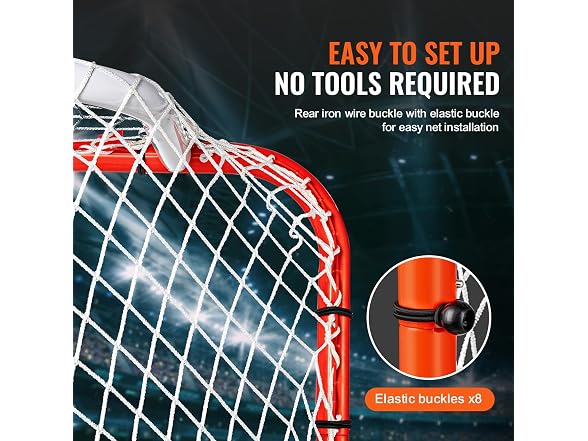 VEVOR Street Hockey Net, Indoor Outdoor