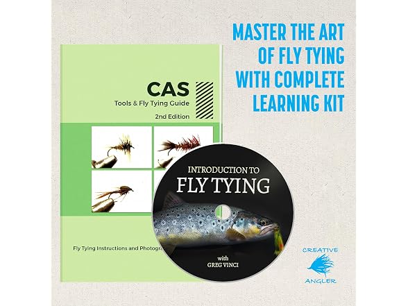 Creative Angler Fly Tying Tool Kit with Box