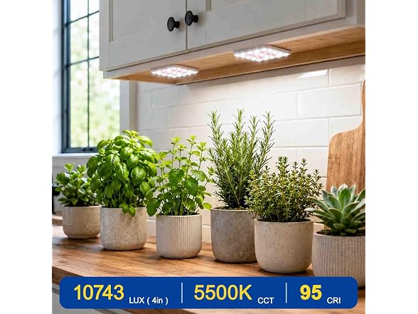 DOMMIA Under Shelf Grow Light Dimmable
