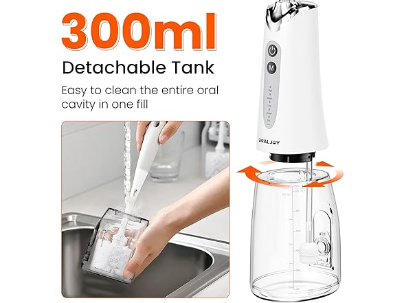 Maohaha Water Dental Flosser (White)