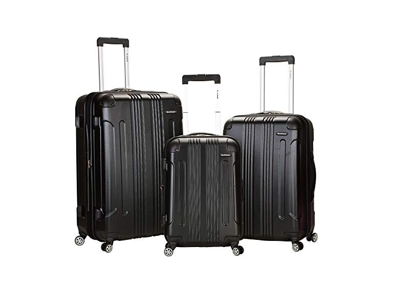 Rockland London Hardside Expandable 3 Piece Luggage Set