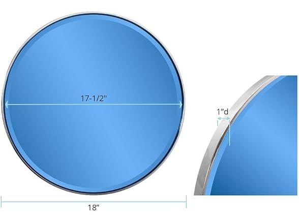 Howard Elliott Collection Blue Mirror