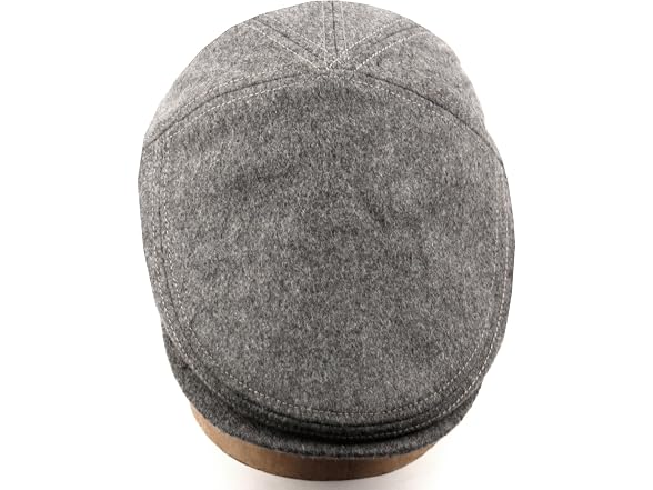 Epoch Men (XL) 100% Wool Herringbone Ivy Earflaps