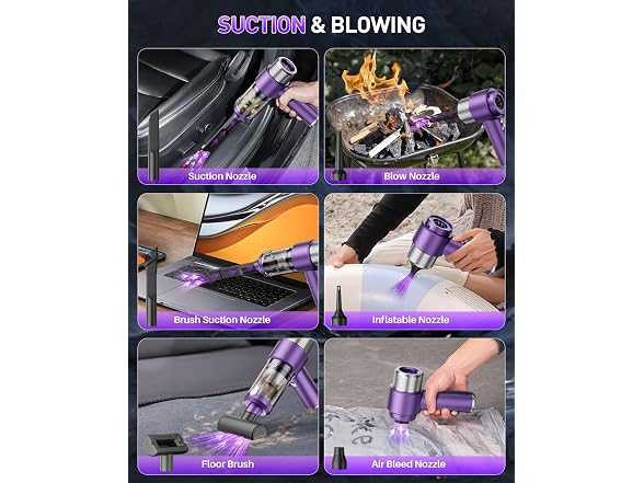 EYYA Handheld Car Vacuum Cleaner