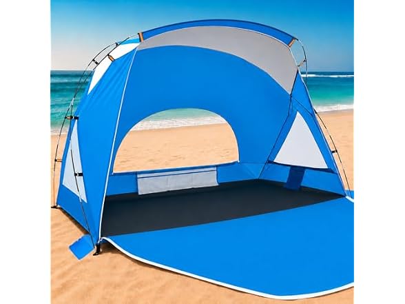 Blue 6 person