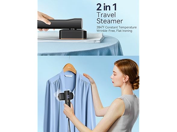 Sundu Travel Iron and Steamer for Clothes - Gallery 2