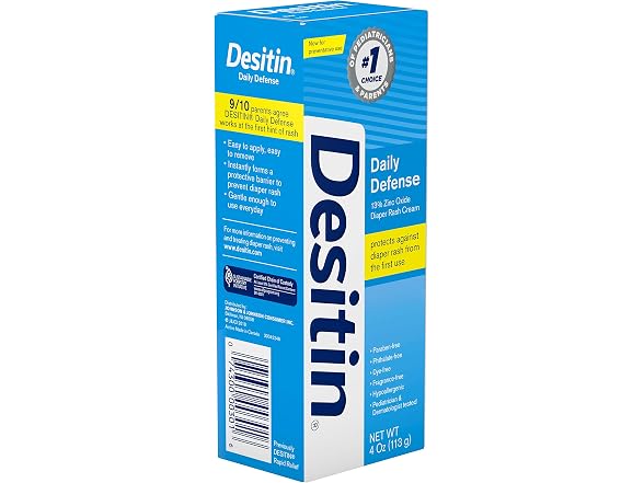 Desitin Daily Defense Diaper Rash Cream 4oz