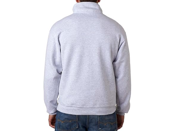 Jerzees Men (L) Super Sweats Cadet Sweatshirt