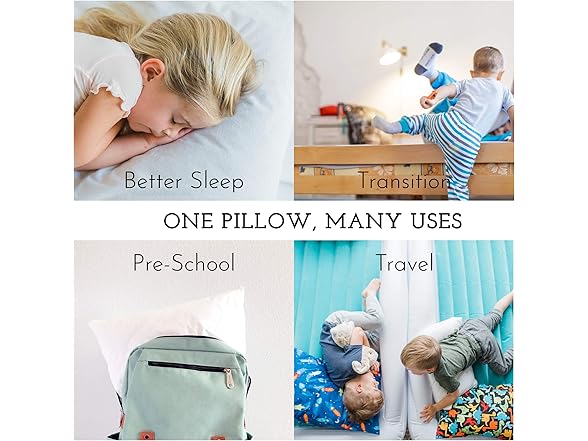 Soft Hypoallergenic Toddler Pillow