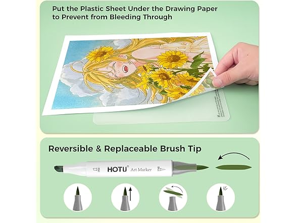 HOTU Alcohol Markers