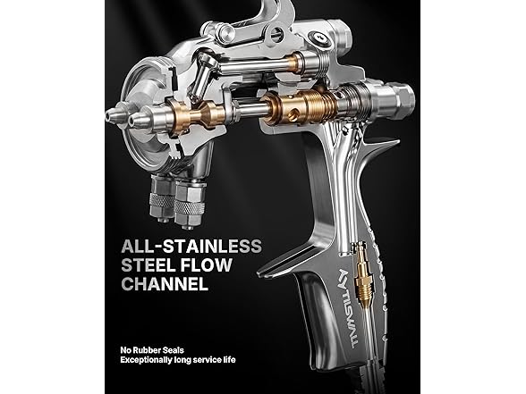 TILSWALL Pinto Two-Component HVLP Spray Gun