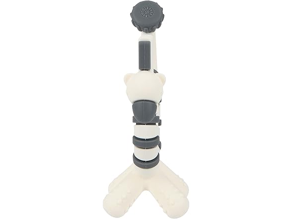 Nuby Geo Zoos Massaging Silicone Teether