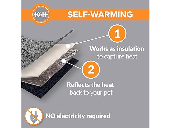 K&H PET PRODUCTS Self-Warming Cat Pad
