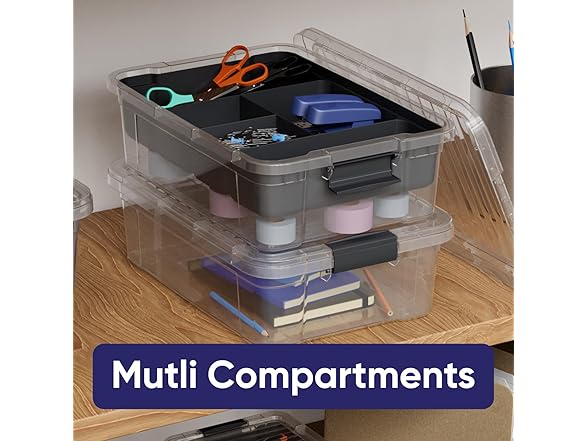Superio Storage Container Organizing Bin