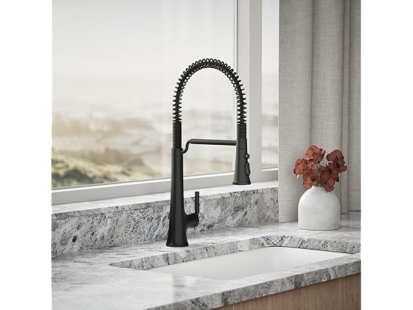 KOHLER K-23765-BL Tone Faucet Sprayhead Matte Black