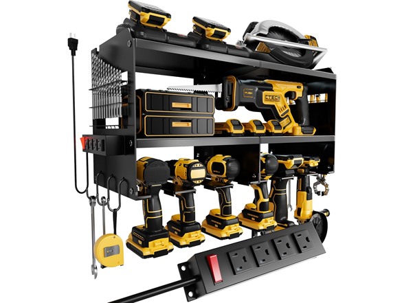 Tool Organizer Wall Mount with no power strip
