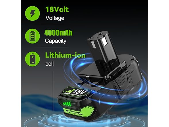 Bonacell W0815 Replacement for P107 Battery