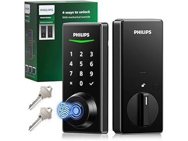 $43.99, Was $129.99, 66% Off! Philips DDL210X Fingerprint Keyless Entry Door Lock Matt B dealfomo