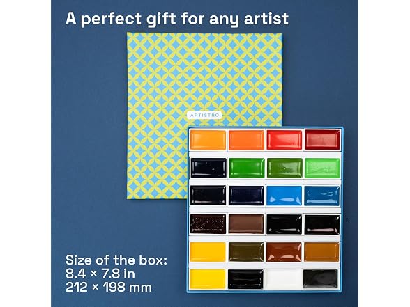 Professional Watercolor Paint Set