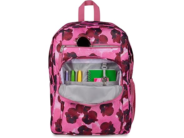JanSport 34L Big Backpack Pop Art Pansies 