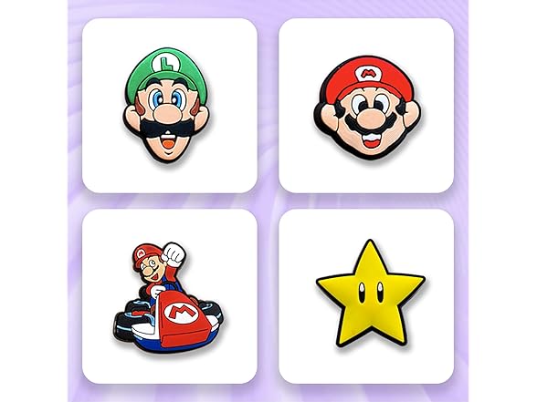 pocpockets Game Shoe Charms for Crocs