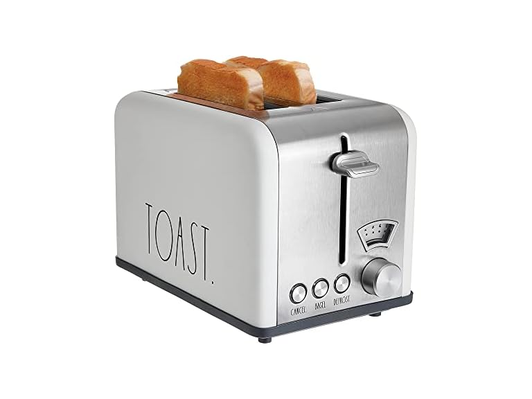 RAE DUNN DD-RDTT03ET CRM Rae Dunn Square Bread Toas