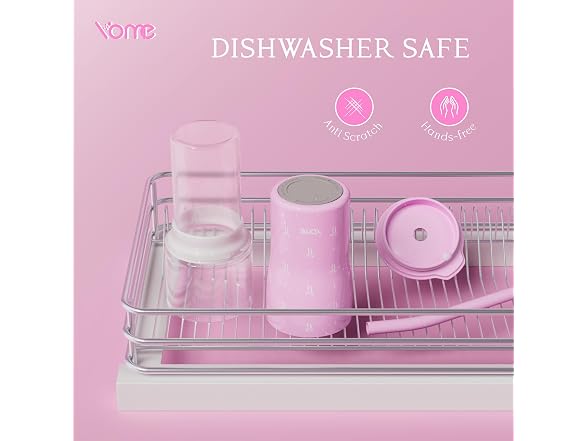 Elegant Bow Pink Insulated Glass