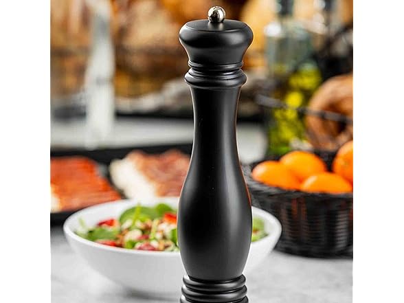 TableCraft 12858 Black Pepper Mill