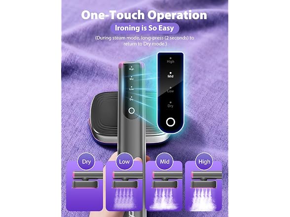 Sundu Travel Steamer for Clothes, Portable