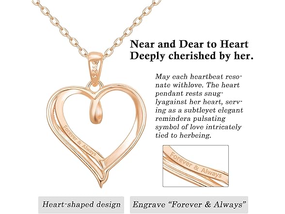 LAVALE Moissanite Necklace Gift for Women