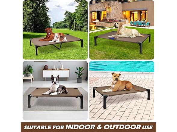Heeyoo Elevated Cooling Pet Bed