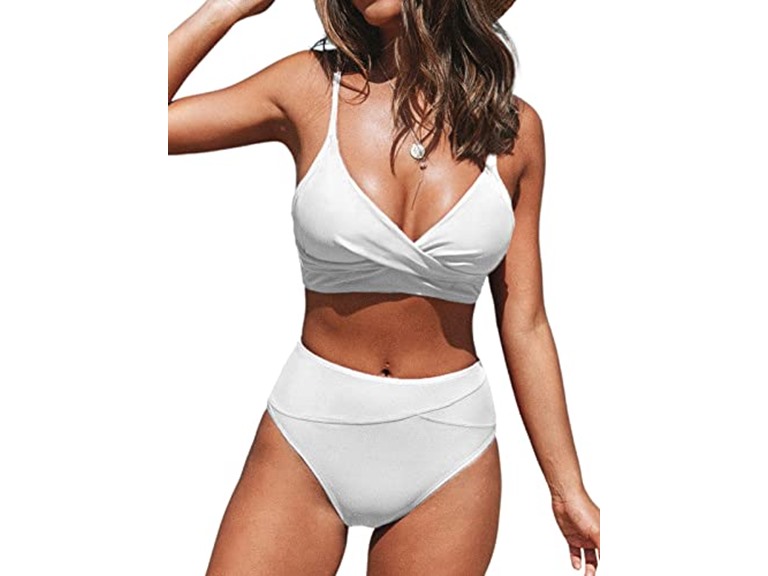 CUPSHE Two Piece High Waisted Swimsuit