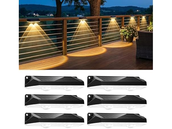 $21.99 Brightown 6 Pack Solar Lights Outdoor dealfomo