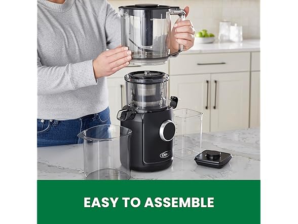 Omega Slow Masticating Batch Juicer Black