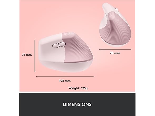 Logitech Lift Vertical Ergonomic Mouse