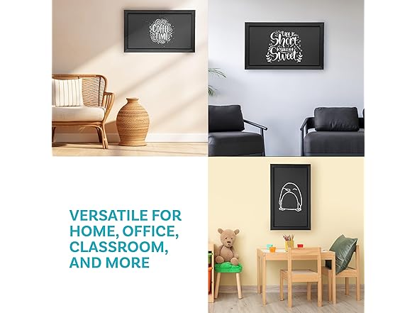 Sunnydaze Large Magnetic Chalkboard