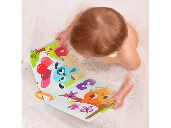 B. toys Bath Toys Set, Glow & Splash Book